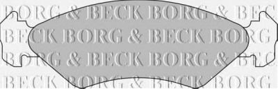 BORG & BECK bbp1112 -  Комплект тормозных колодок, дисковый тормоз